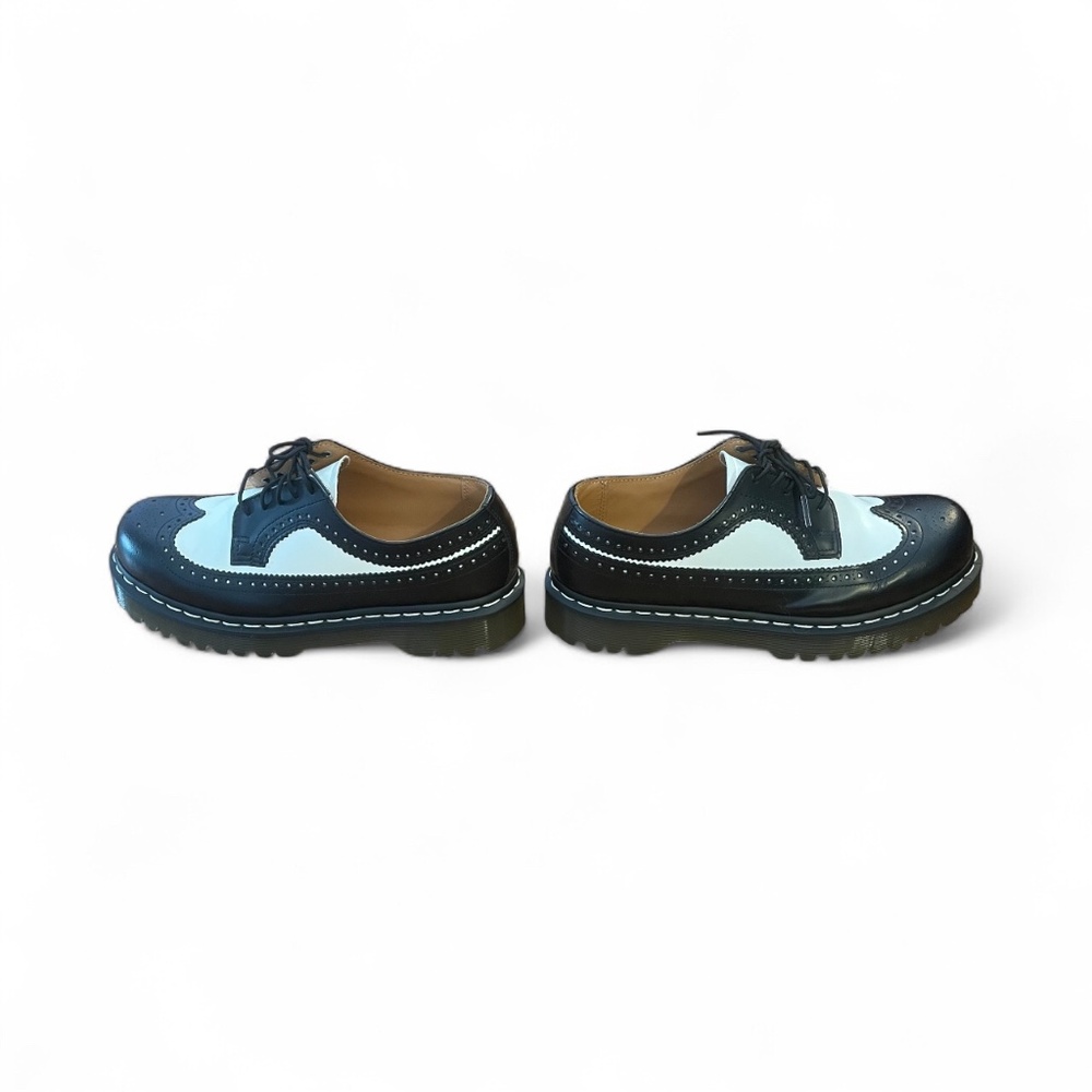 Like New! Dr. Martens 3979 Bex Smooth Leather Brogue Sz M9/W11 - Picture 3 of 7